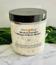 Load image into Gallery viewer, “Peach Please” Herbal Infused Whipped Body Butter

